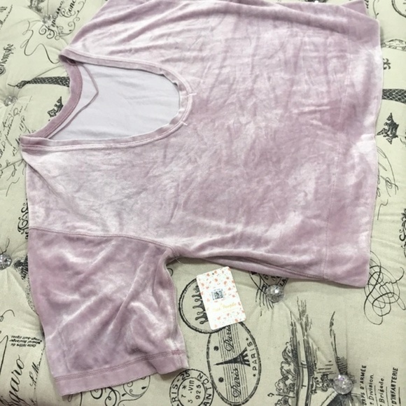 Free People Valerie Velour Top - Picture 4 of 6